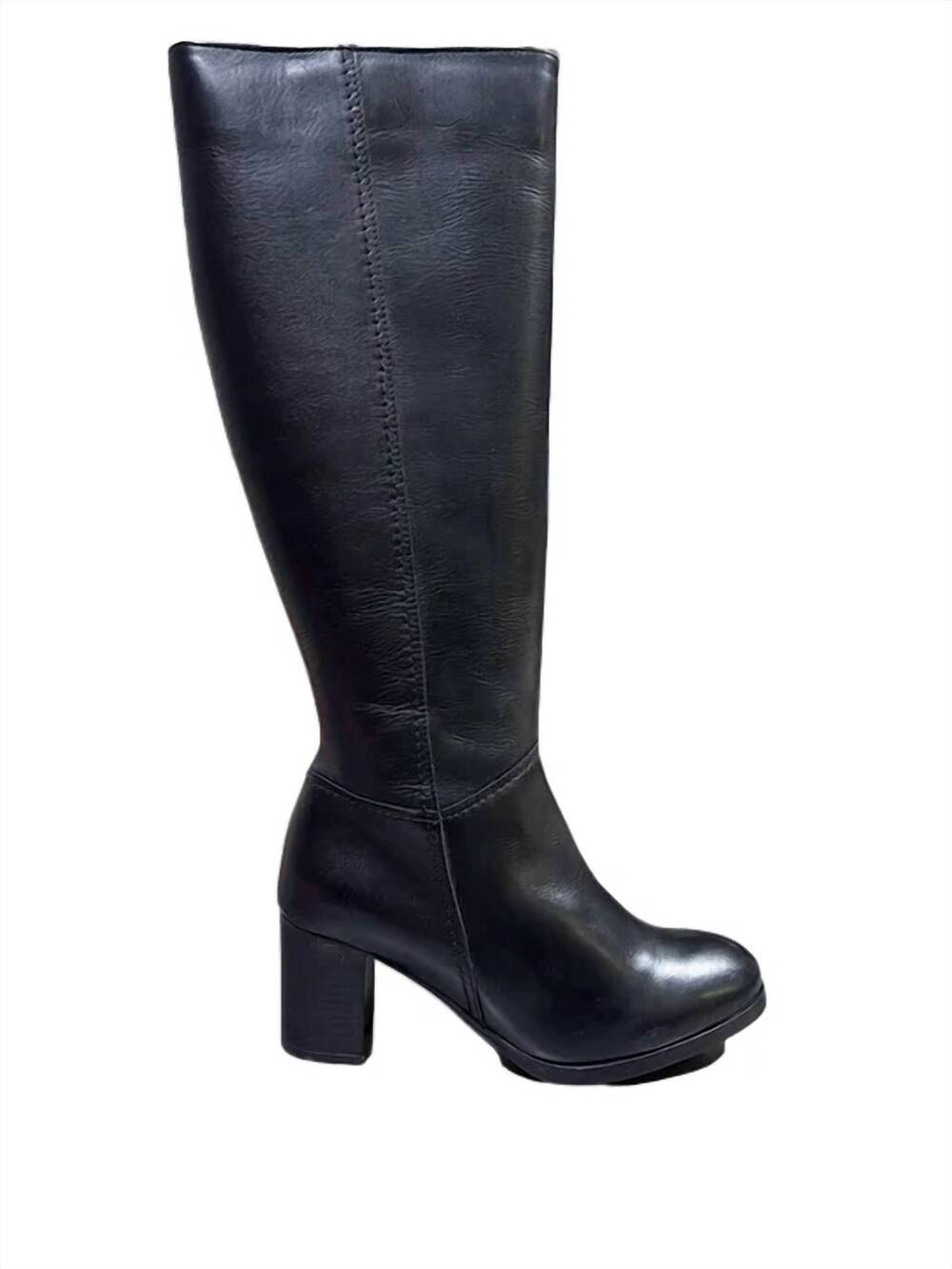 NEW ERIC MICHAEL women's ithaca over the knee boot in black